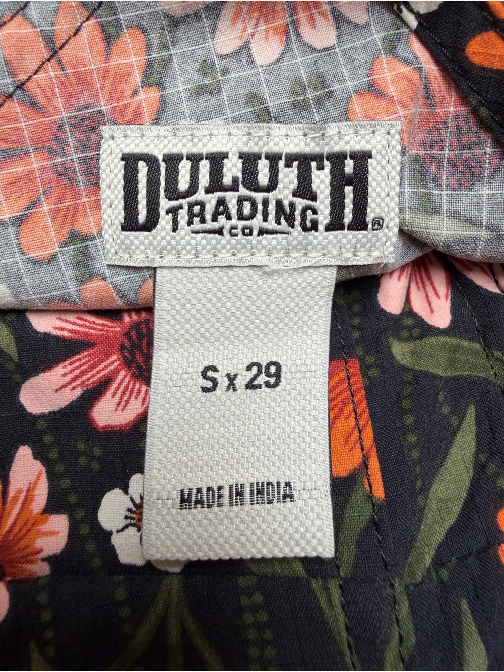 NWT Duluth Women's Heirloom Gardening Bib Overalls in Black Coneflower Small 29” - Picture 10 of 16